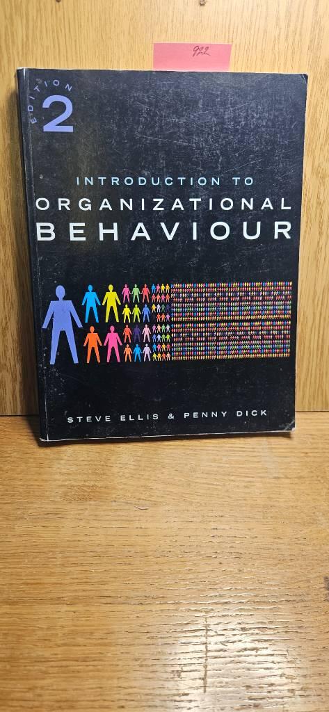 Introduction to organizational behaviour
