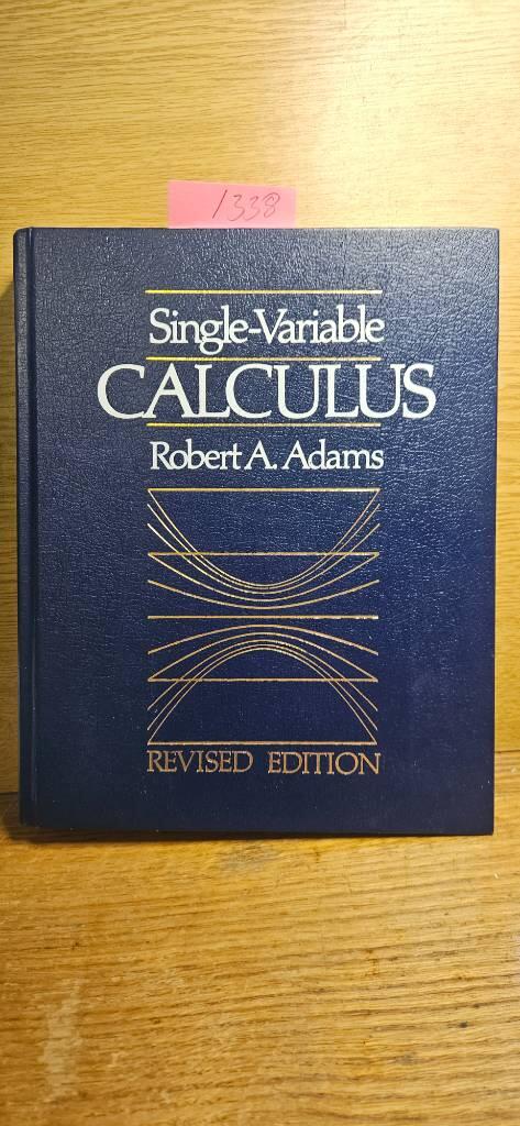 Single-variable calculus
