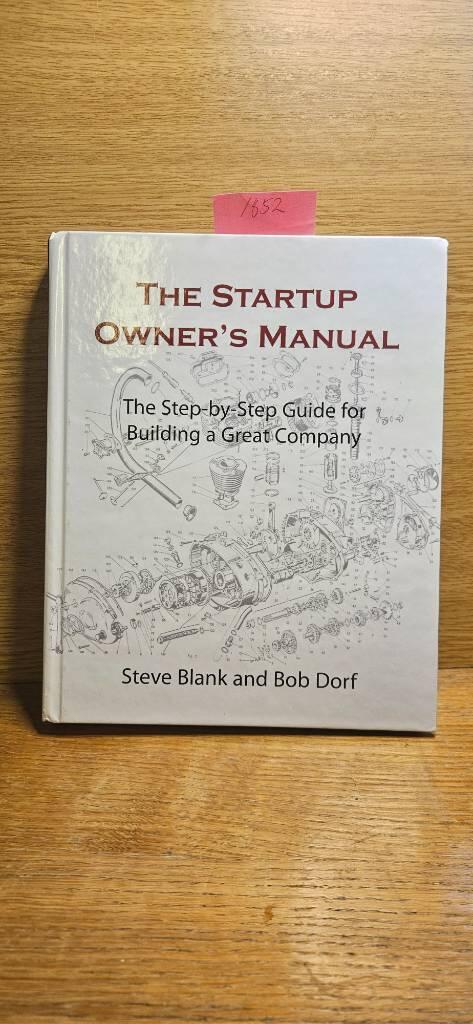 The startup owner's manual