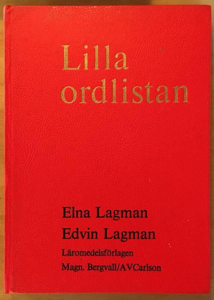 Lilla ordlistan för låg- och mellanstadiet