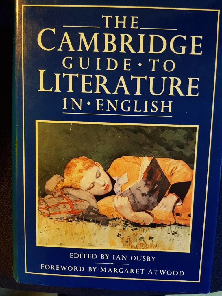 The Cambridge guide to literature in English
