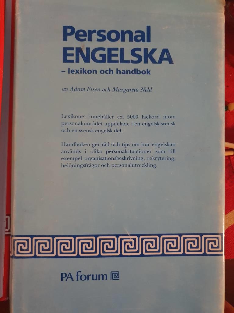 Personal engelska : lexikon och handbok