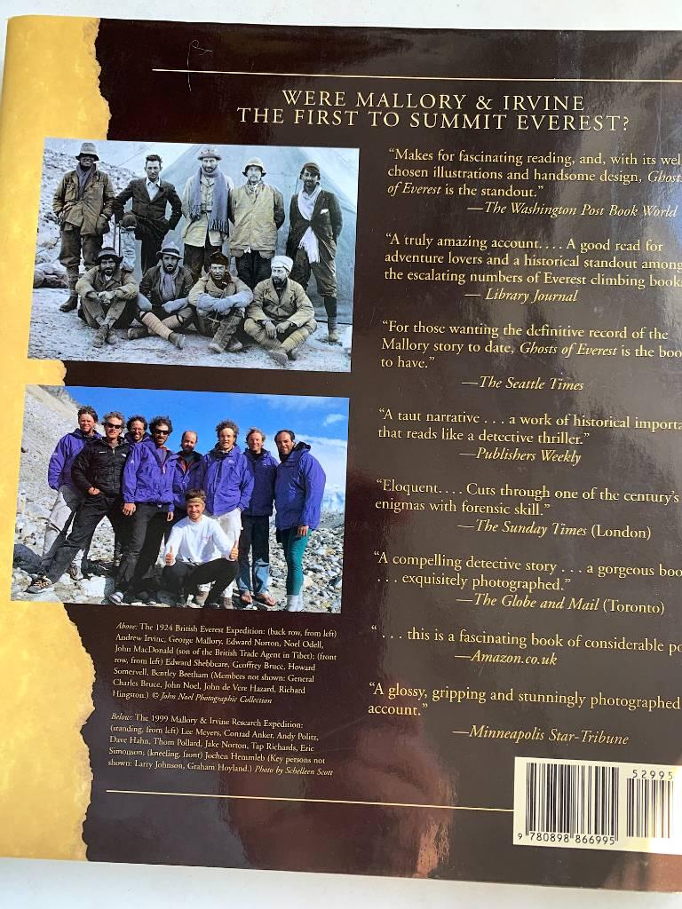 Ghosts of Everest - the search for Mallory & Irvine ; from the expedition that discovered Mallory's body