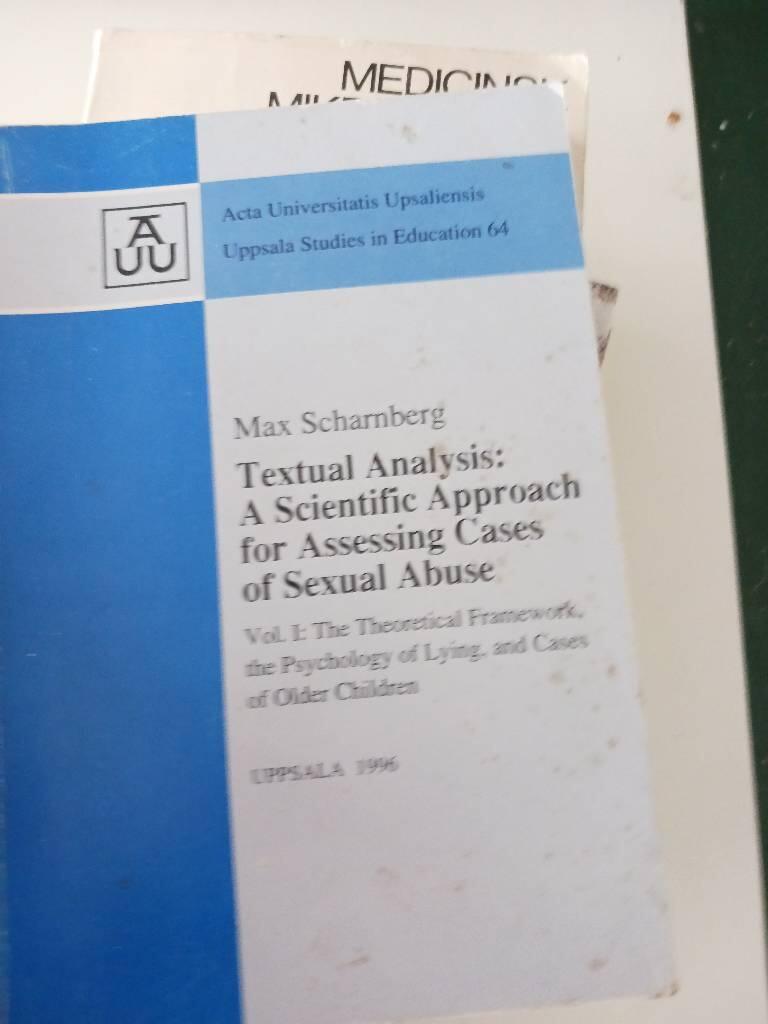 Textual analysis : a scientific approach for assessing cases of sexual abuse