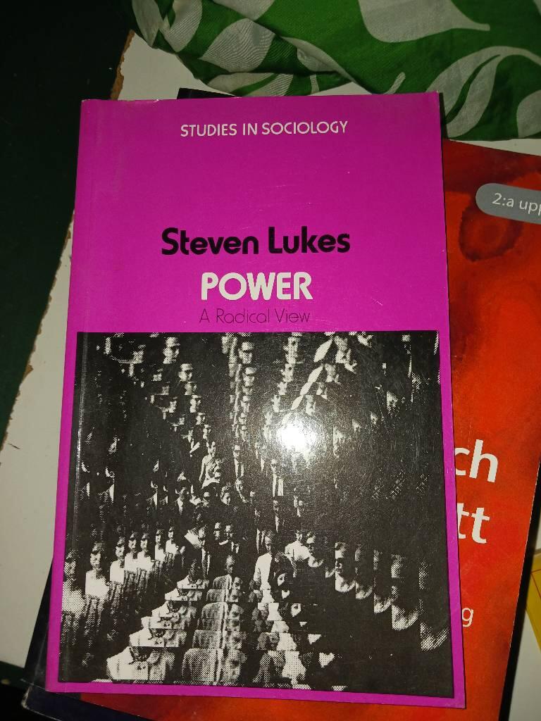 Power - a radical view