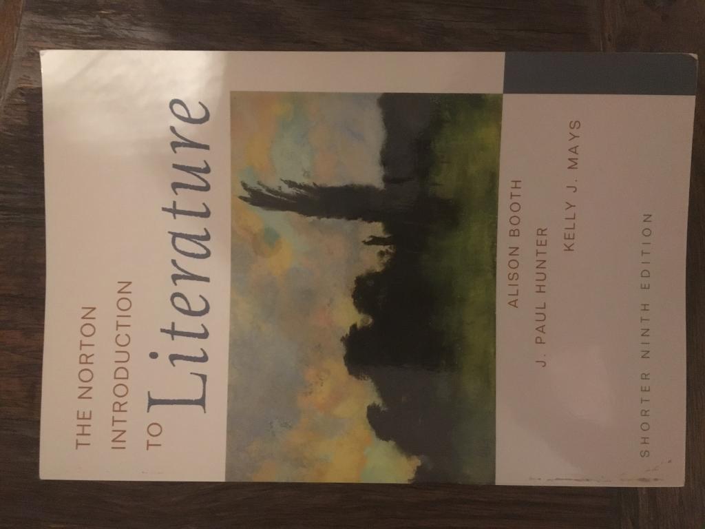 Norton Introduction to Literature