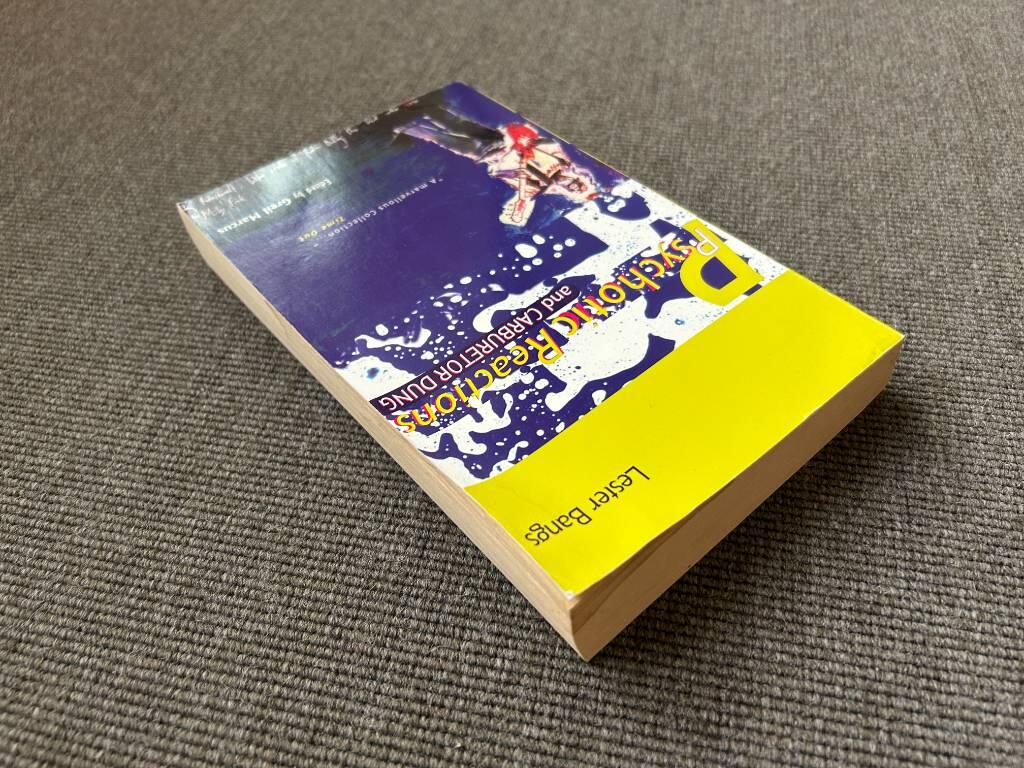 Psychotic reactions and carburetor dung