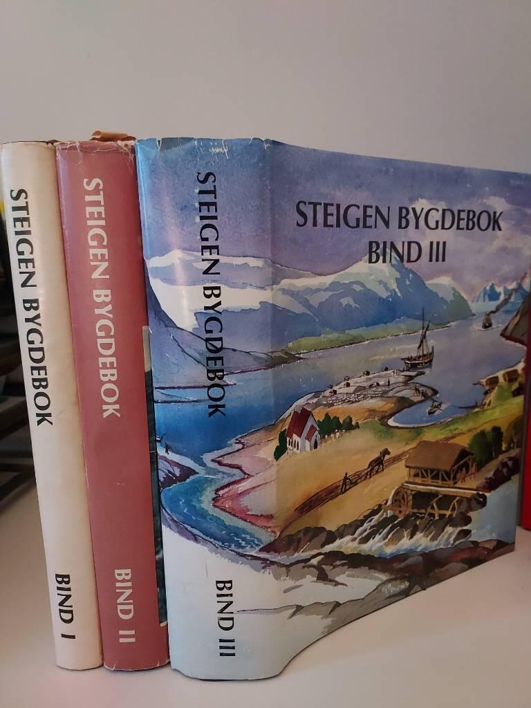 Steigen Bygdebok Bind 1 - Kirke-,skole-,fattigvesen- og kommunalhistore for gamle Steigen prestegjeld ca 1000-1900