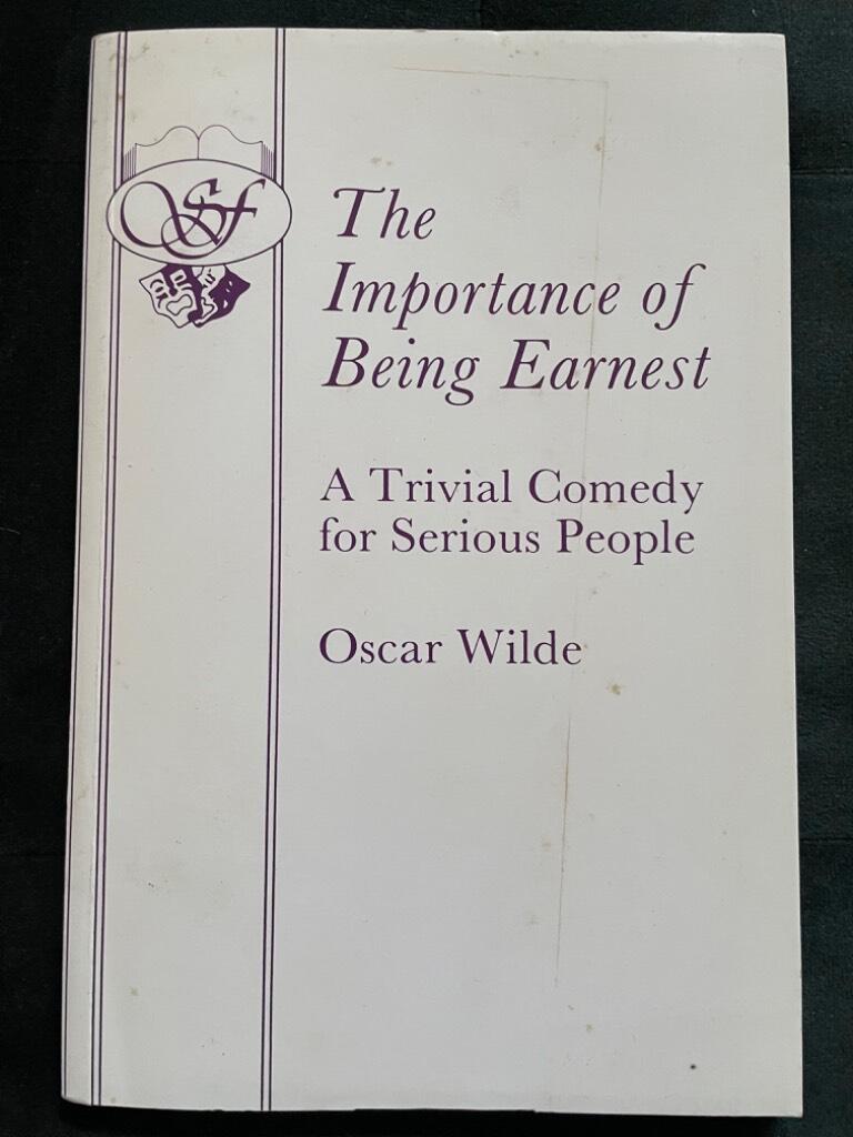 The importance of being earnest - trivial comedy for serious people