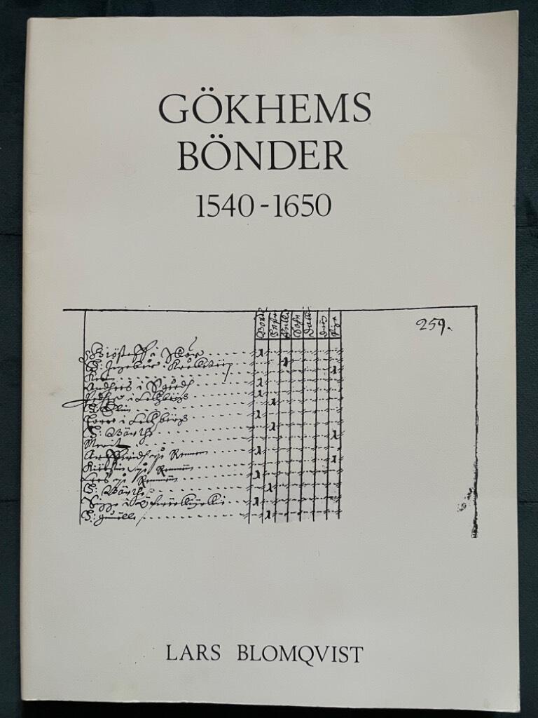 G&ouml;khems b&ouml;nder 1540-1650