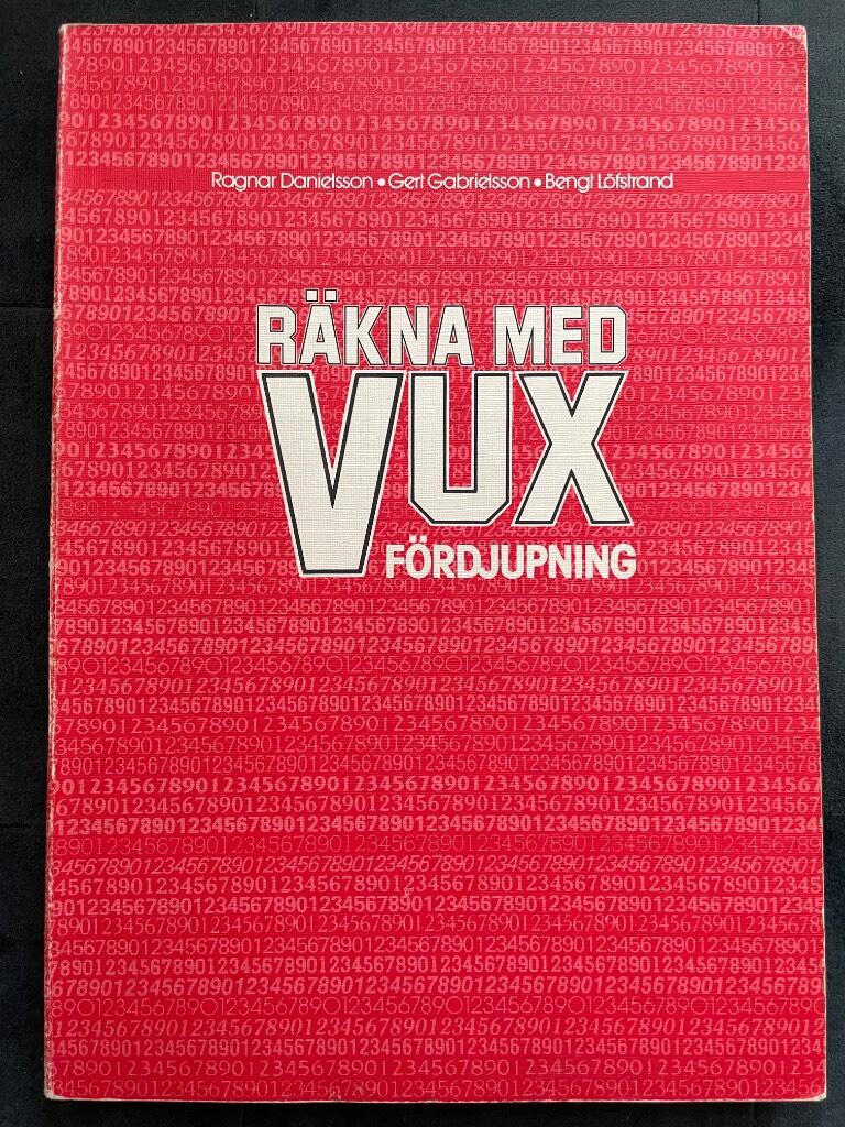 R&auml;kna med vux