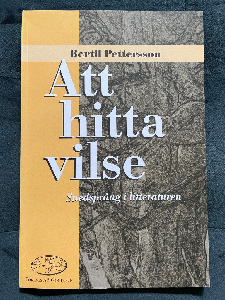 Att hitta vilse : snedspr&aring;ng i litteraturen