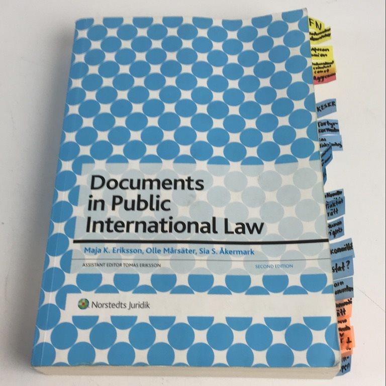 Documents in public international law