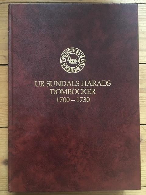 Ur Sundals h&auml;rads domb&ouml;cker