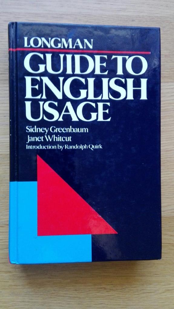 Longman guide to English usage
