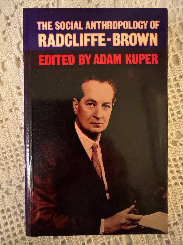 The social anthropology of Radcliffe-Brown