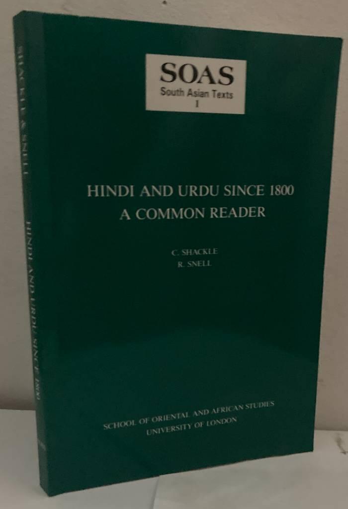 Hindi and Urdu since 1800 - a common reader