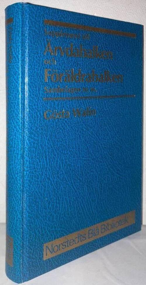 Supplement till ärvdabalken och föräldrabalken