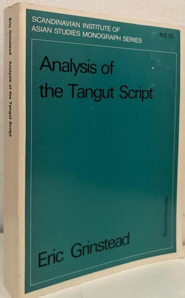 Analysis of the Tangut script