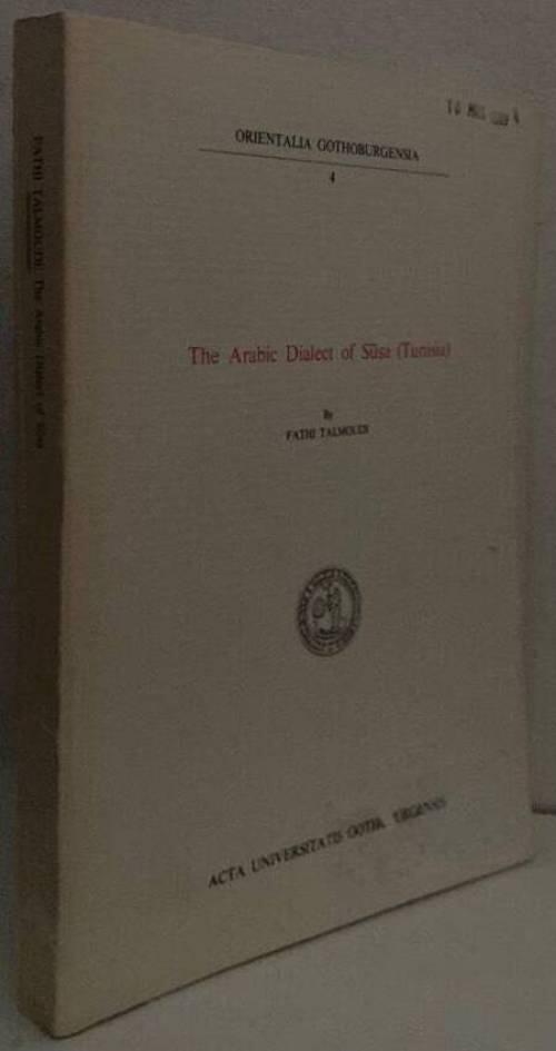 The Arabic dialect of Sūsa (Tunisia)