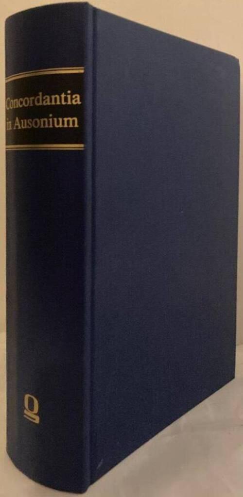 Concordantia in Ausonium - with indices to proper nouns and Greek forms