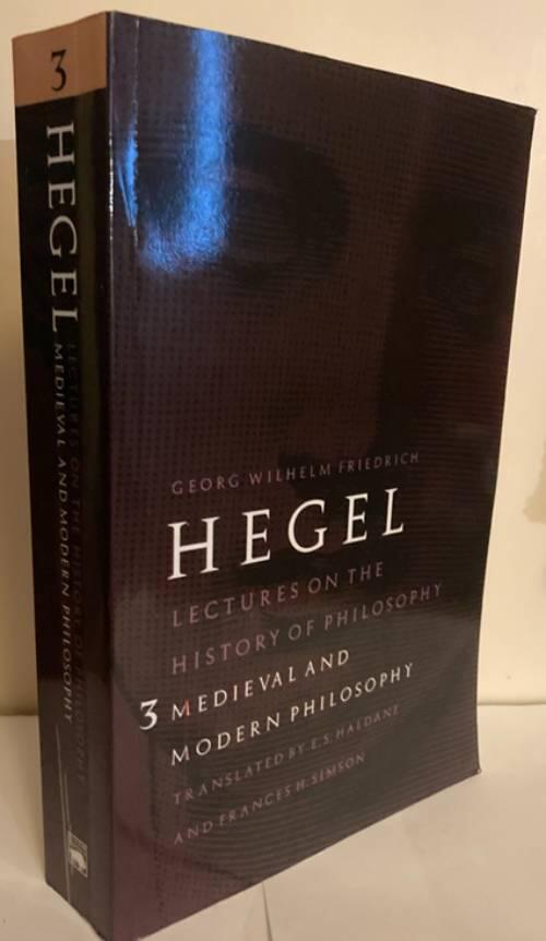 Lectures on the history of philosophy - Vol. 3. Medieval and modern philosophy