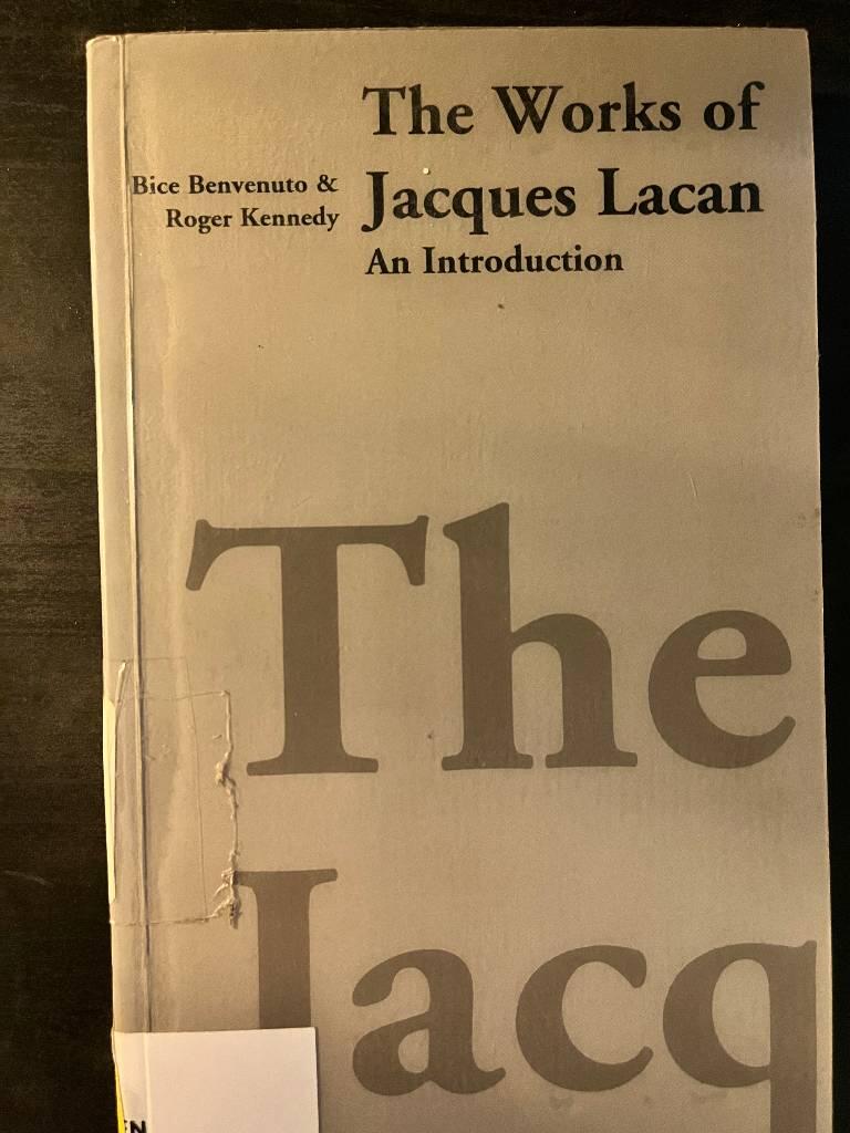 The works of Jacques Lacan : an introduction
