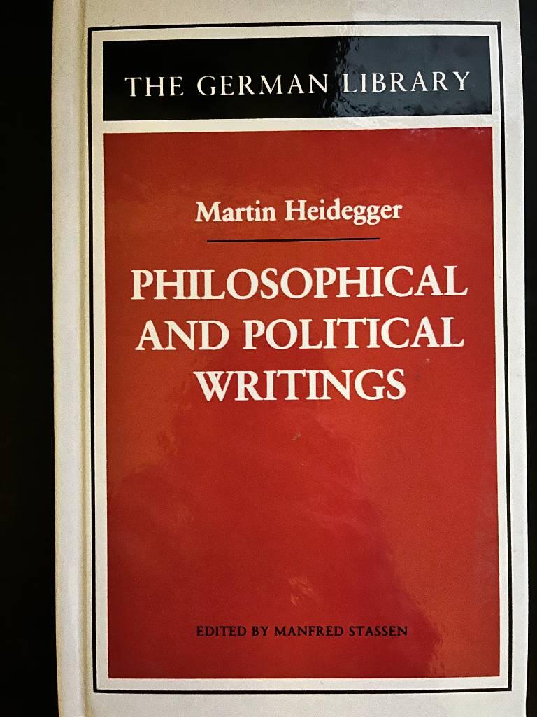 Philosophical and political writings