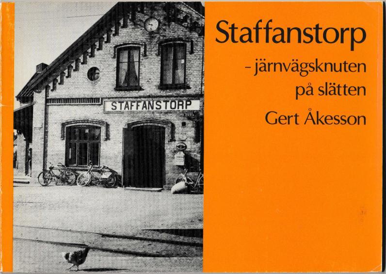 Staffanstorp - j&auml;rnv&auml;gsknuten p&aring; sl&auml;tten