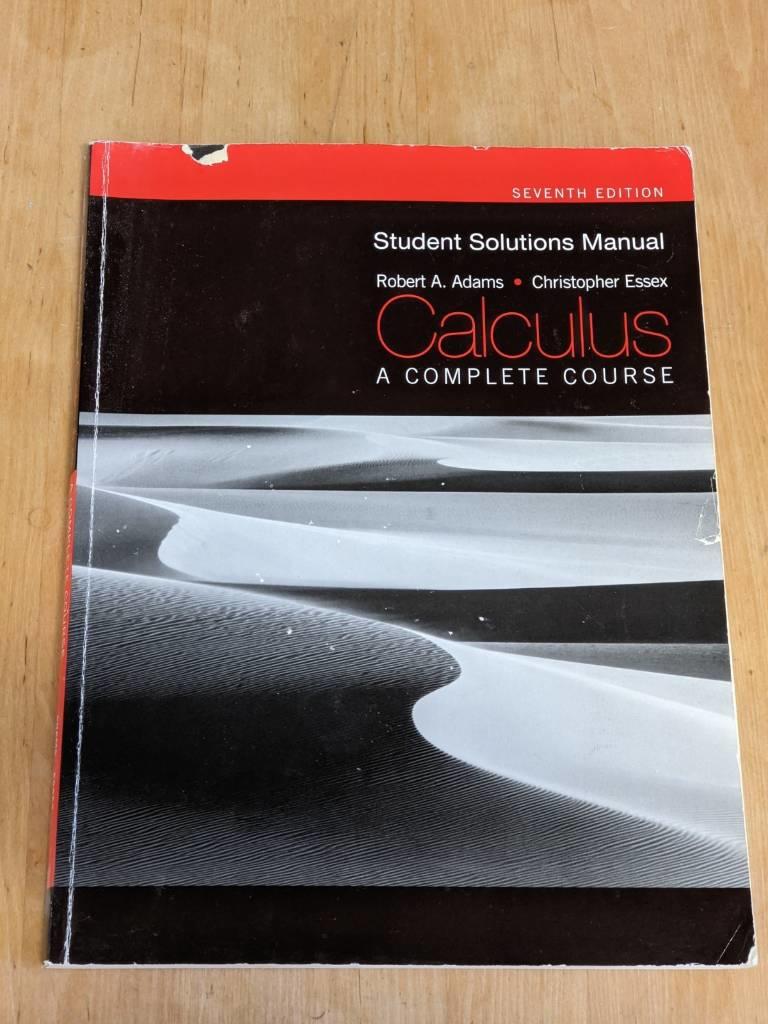 Calculus : a complete cou... | Adams, Robert A. 1940- -... | 100 SEK