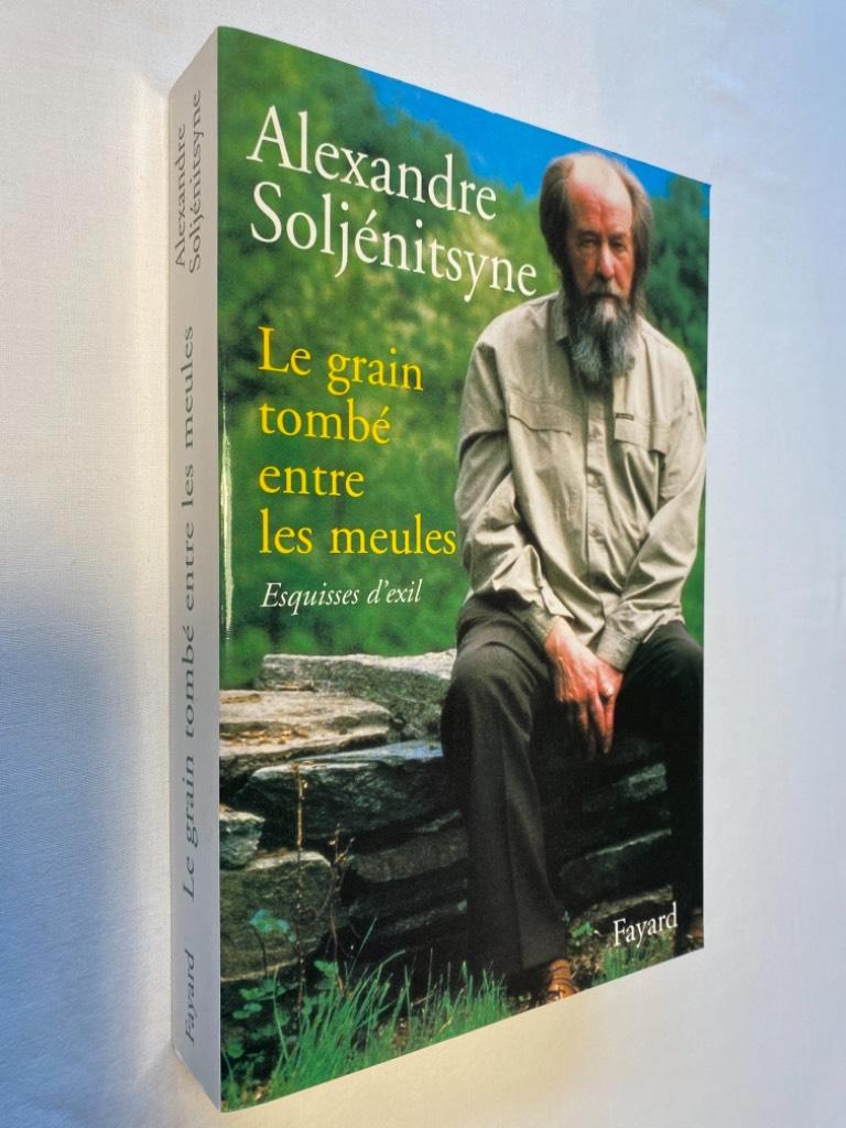 Le grain tomb&eacute; entre les meules - esquisses d'exil