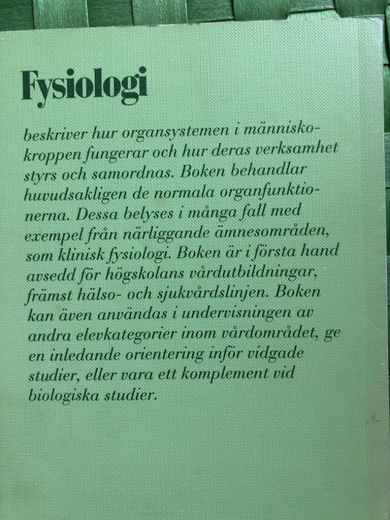 Fysiologi