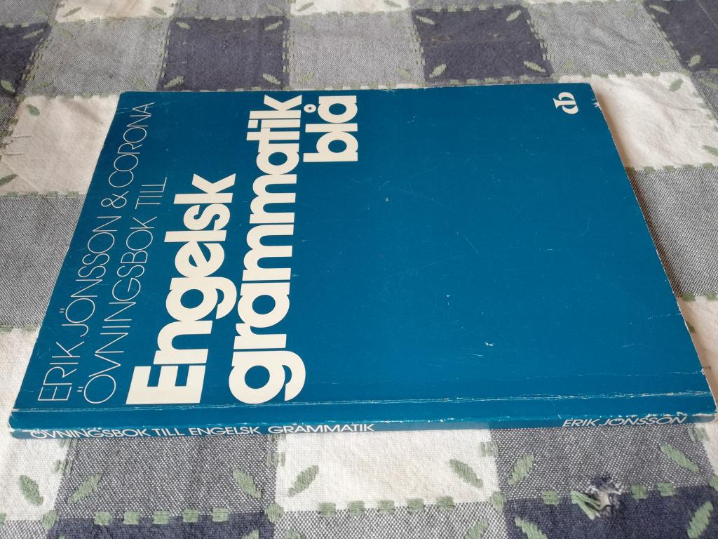 Engelsk grammatik. Bl&aring;