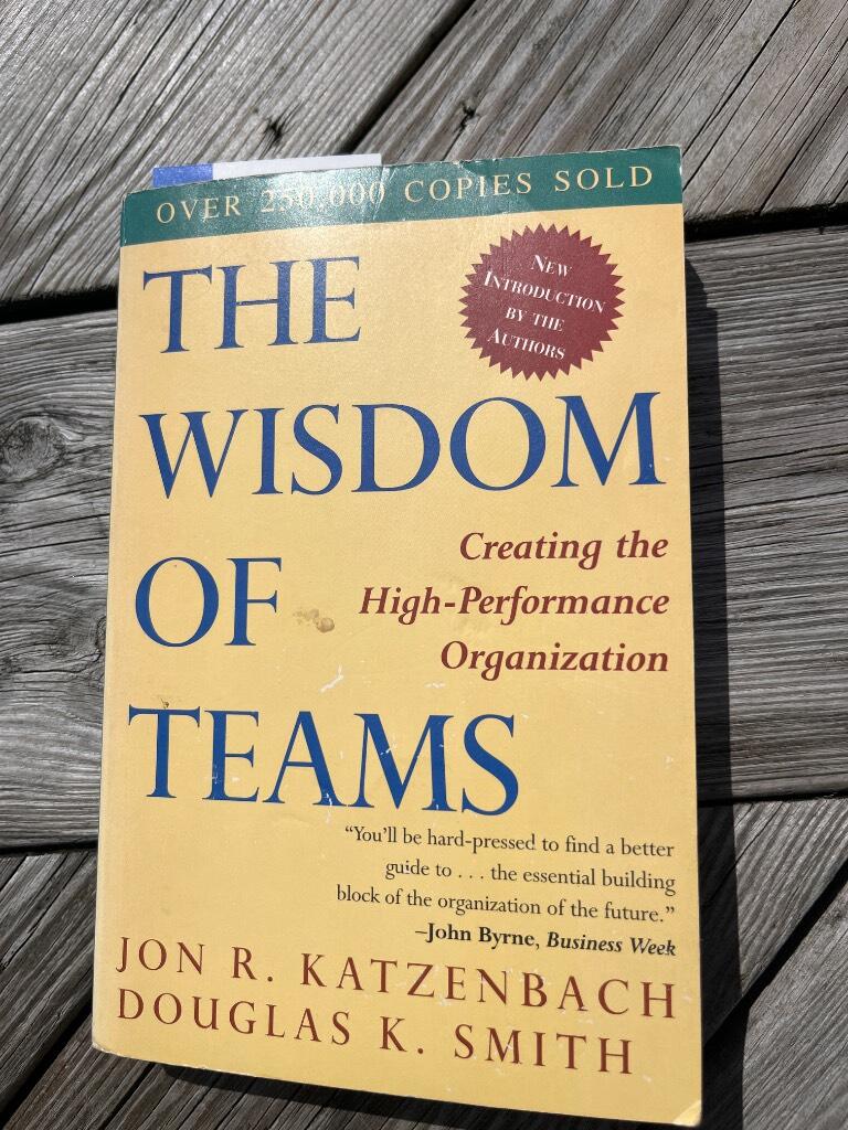 The wisdom of teams - creating the high-performance organization