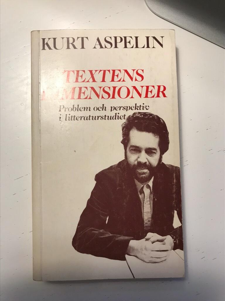 Textens dimensioner : problem och perspektiv i litteraturstudiet