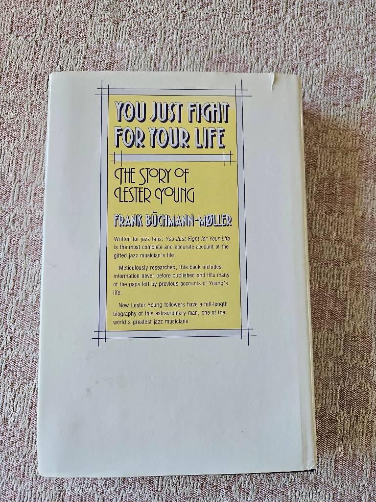 You just fight for your life