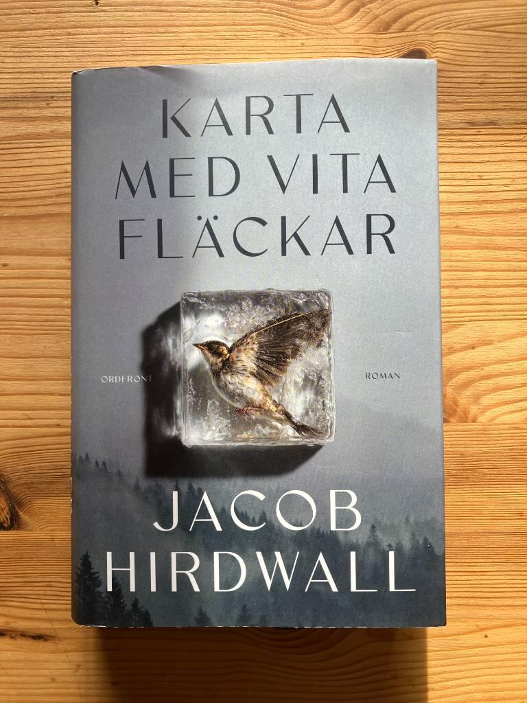 Karta med vita fl&auml;ckar