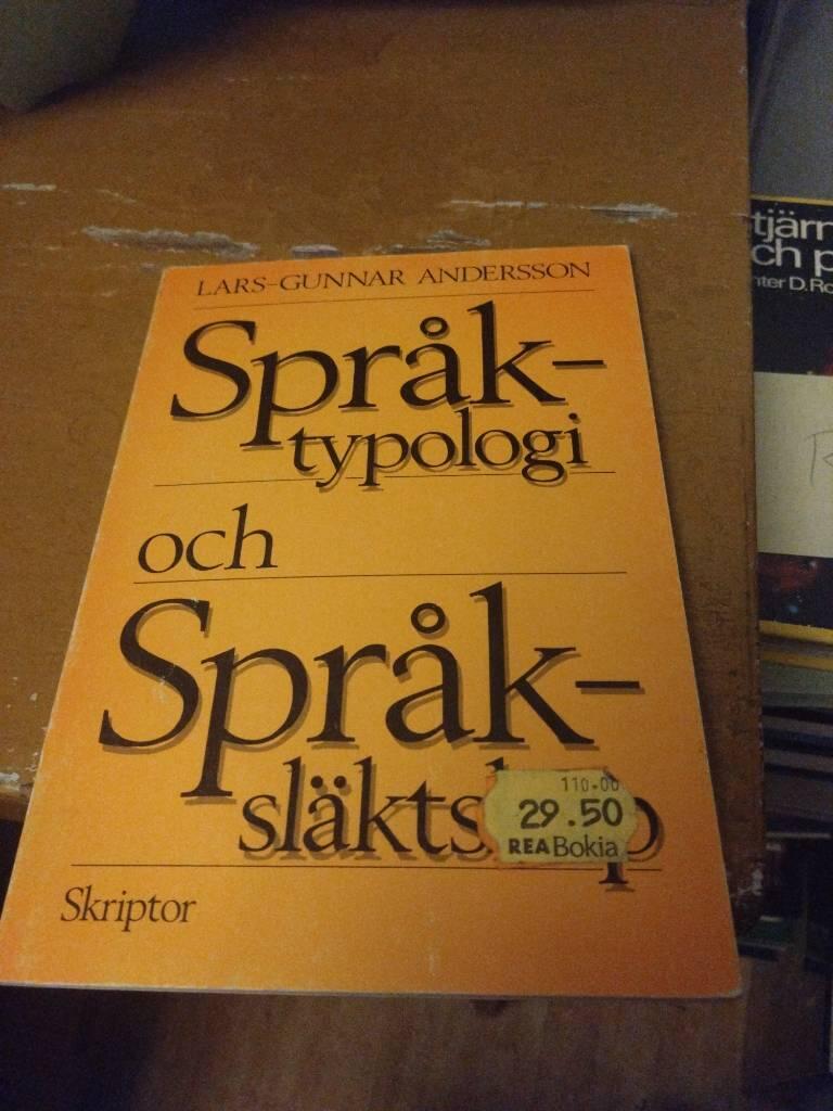 Språktypologi och språksläktskap