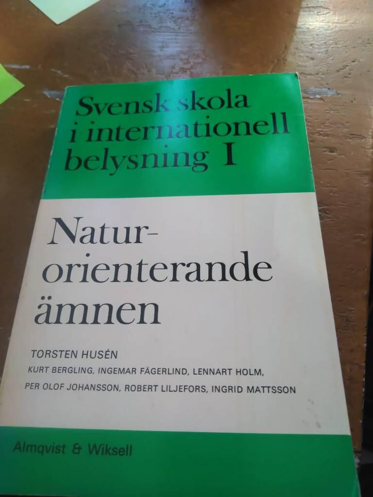 Svensk skola i internationell belysning