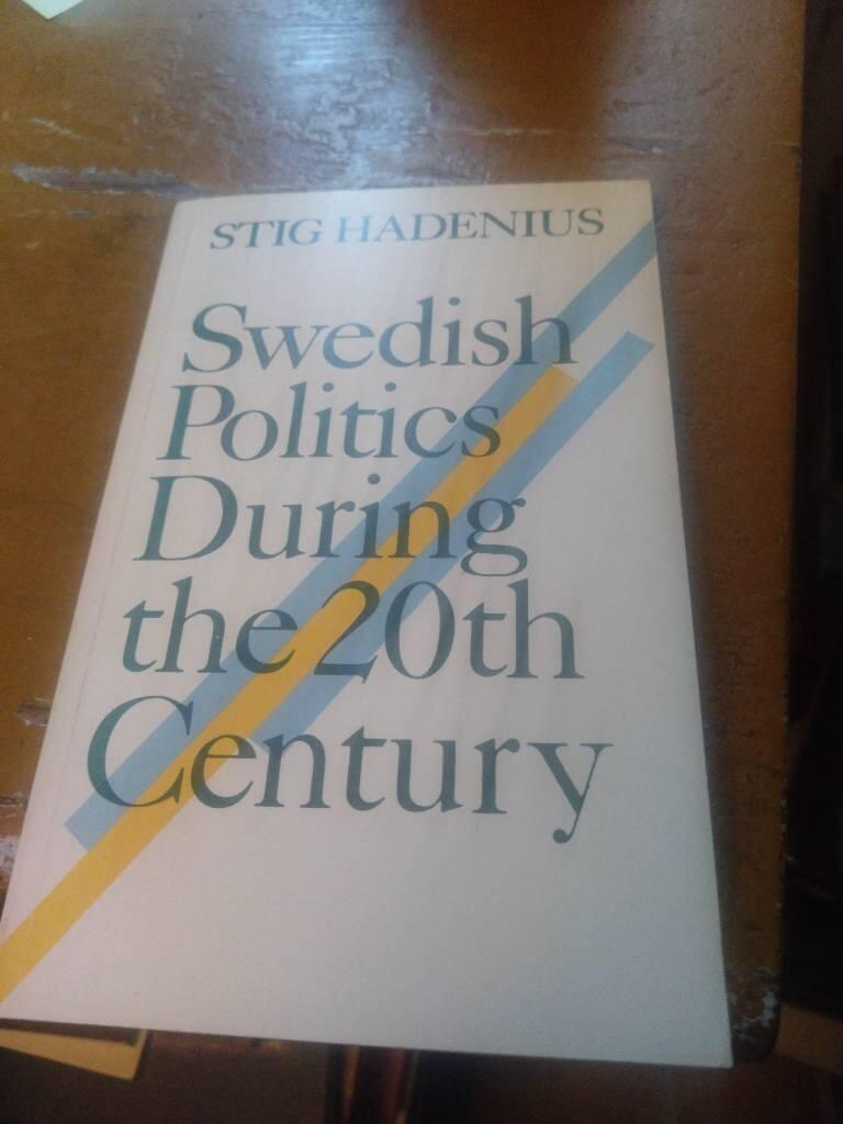 Swedish politics during the 20th century
