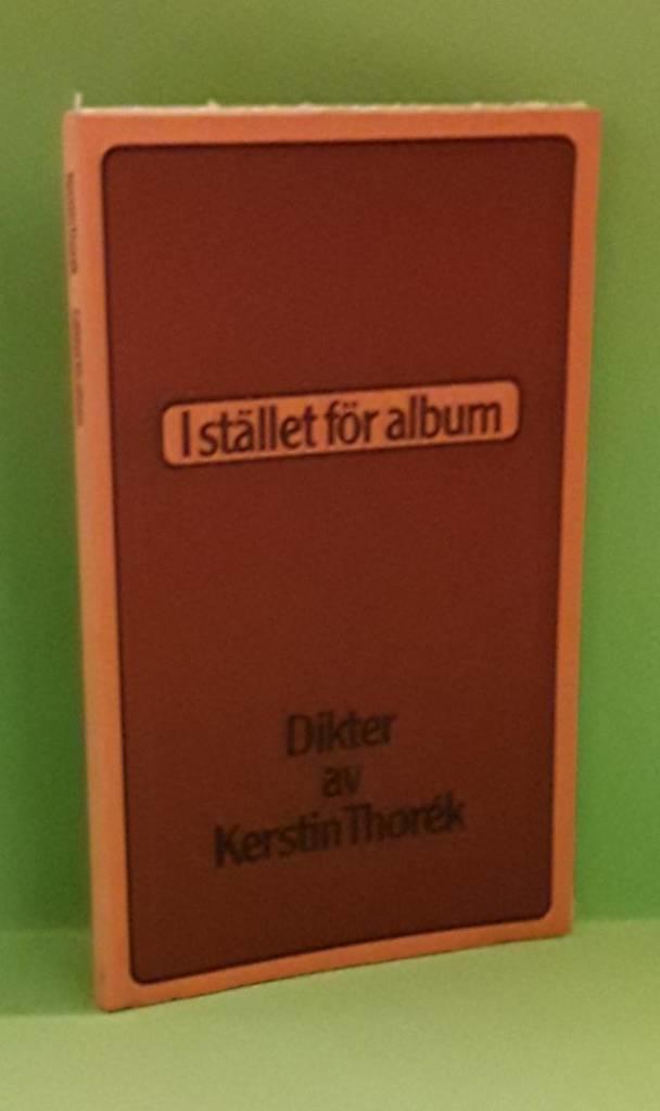 I st&auml;llet f&ouml;r album : dikter