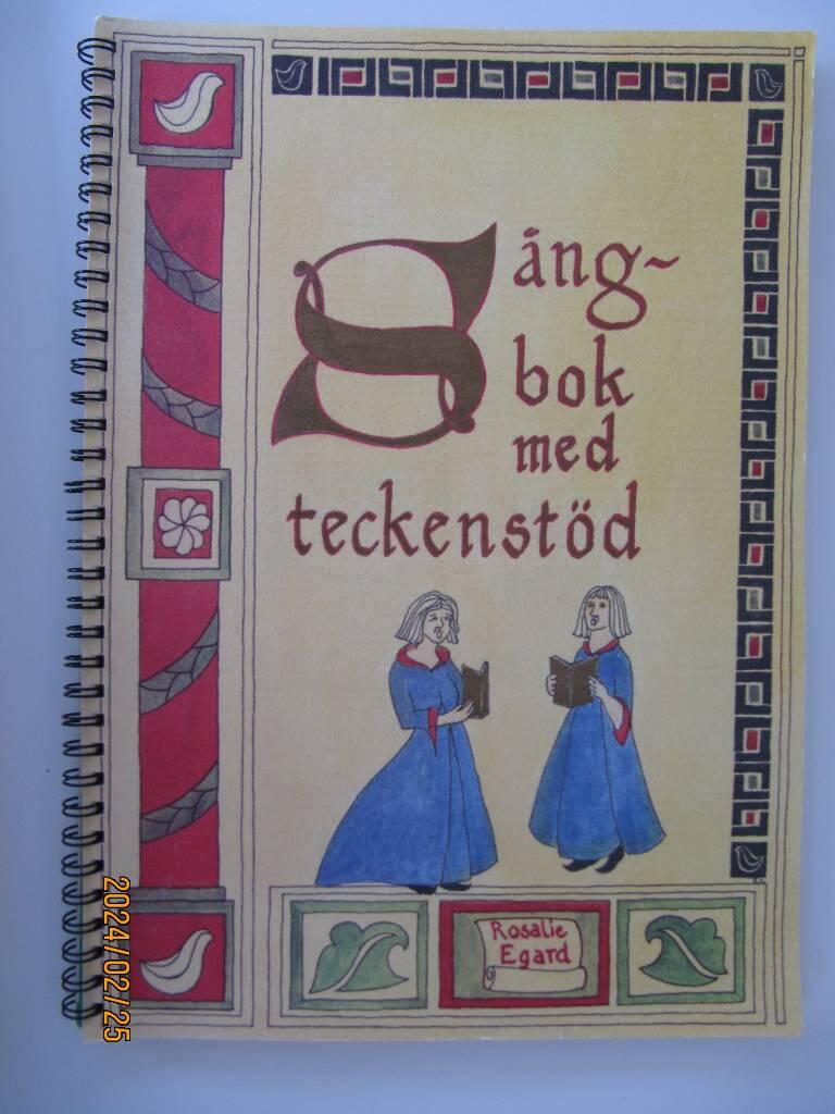 Sångbok med teckenstöd [Musiktryck]