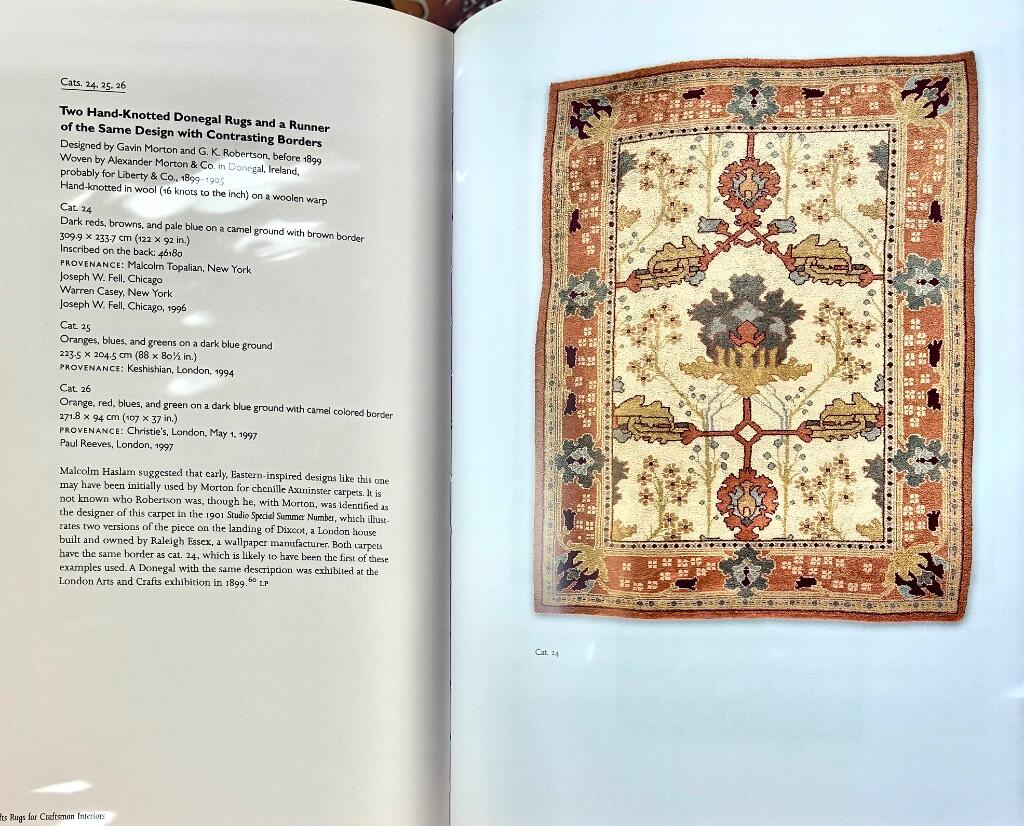 Arts and crafts rugs for craftsman interiors