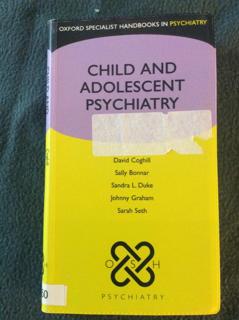 Child and adolescent psychiatry