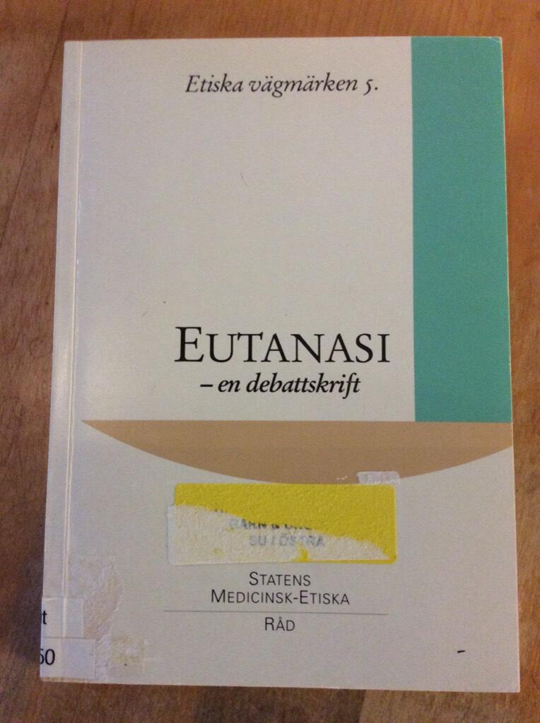 Eutanasi : en debattskrift