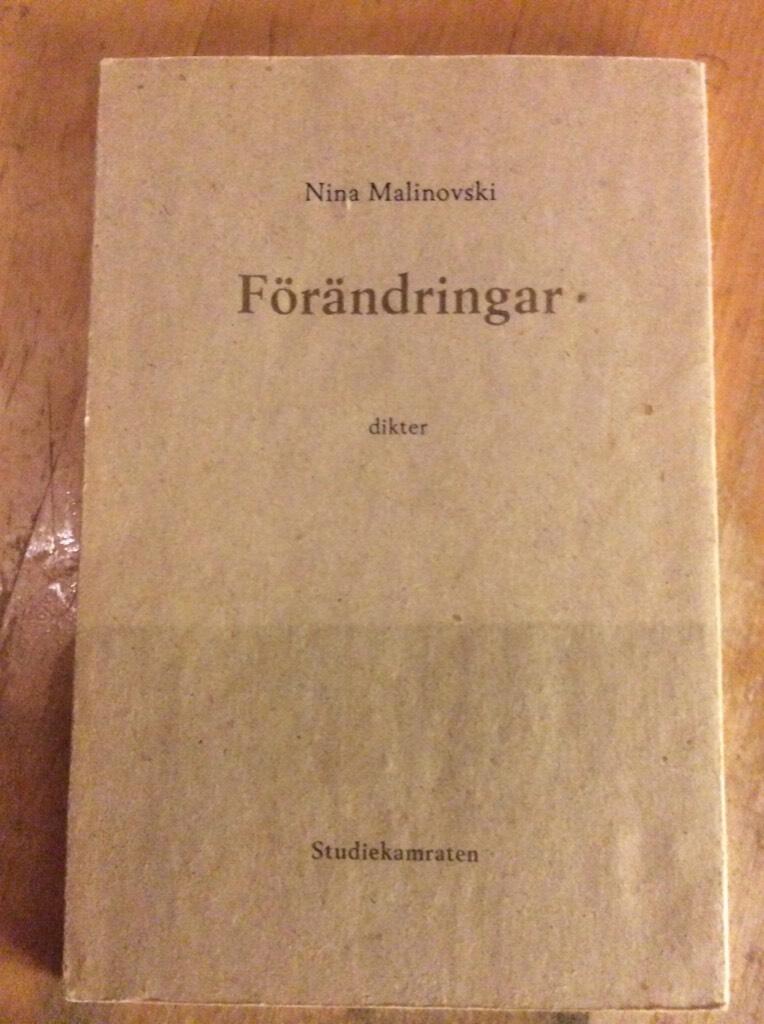 F&ouml;r&auml;ndringar : [dikter]