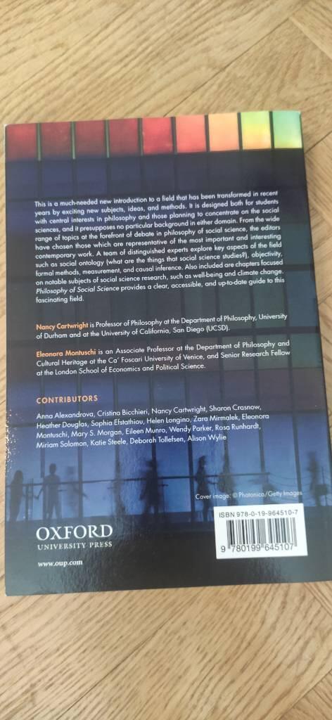 Philosophy of social science - a new introduction