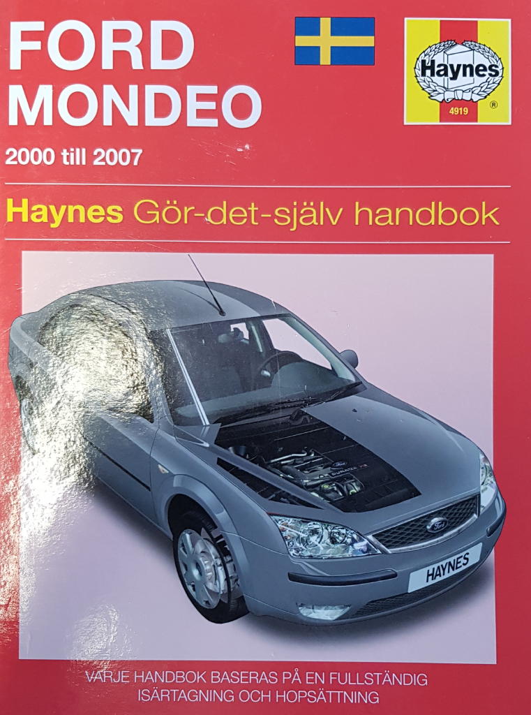 Ford Mondeo (Swedish) Service and Repair Manual
