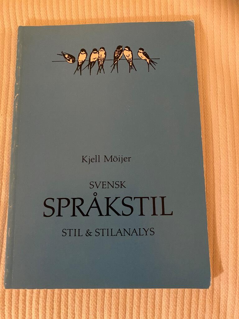Svensk språkstil : stil & stilanalys
