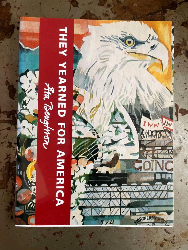They yearned for America : 9 tapestries = Längtan till Amerika : 9 bildvävar